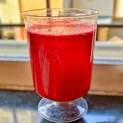 A picture of Beetroot Carrot Juice.
