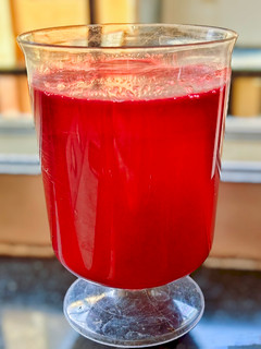 A picture of Beetroot Carrot Juice.