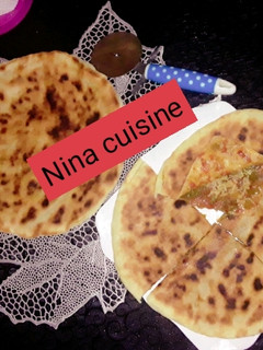 صورة لوصفة كسرة محشية 😊