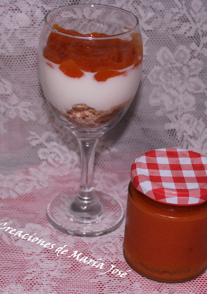 Una foto de Mermelada de albaricoque, en la Monsieur cuisine