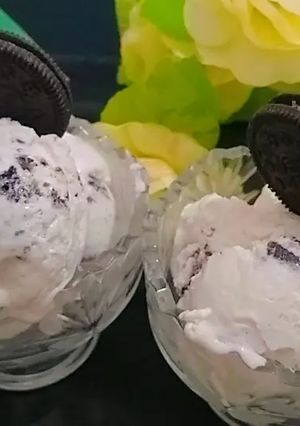 A picture of Oreo ice cream.