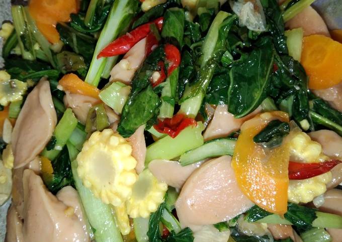 Resep Sayur Sosis Oleh Fitri Larasasti Cookpad