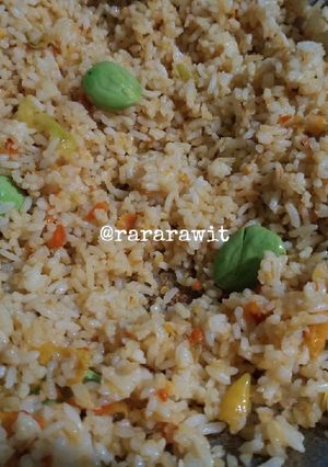 Foto resep Nasi goreng rawit pete