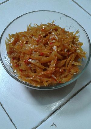 Foto resep Oseng pepaya muda