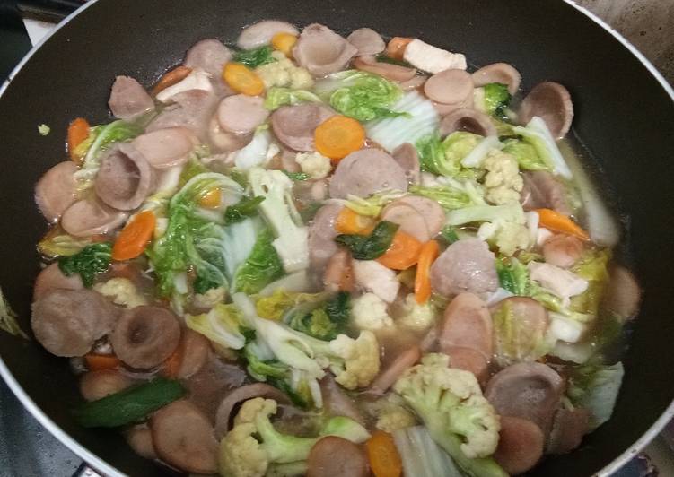 Resep Capcay rebus, Bikin Ngiler