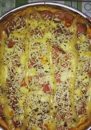 Foto resep Pizza homemade full