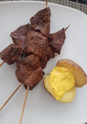 Una foto de Anticuchos