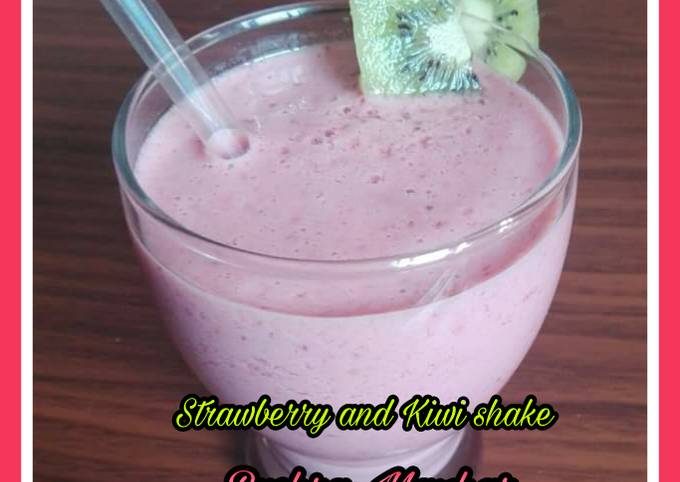 Strawberry and Kiwi Shake