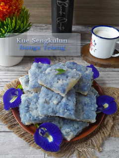 Foto resep Kue Sengkulun Bunga Telang