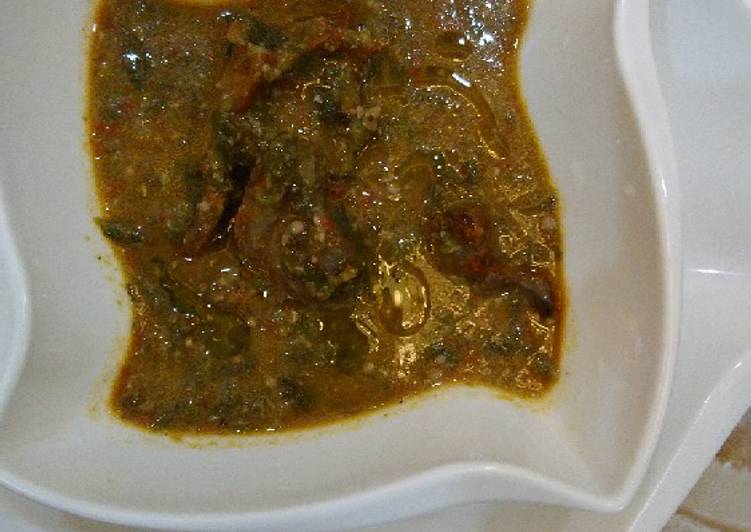 Recipe of Ultimate Okro Ayoyo beans &amp; groundnut soup