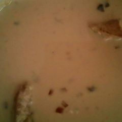 A picture of Mushroom gravy.