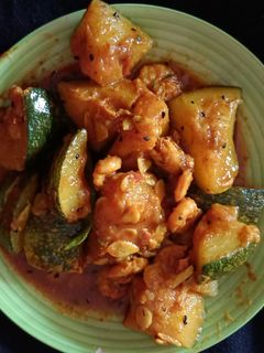 চিংড়ি কুমড়োর তরকারি (chingri kumro tarkari recipe in Bengali) রেসিপির প্রধান ছবি