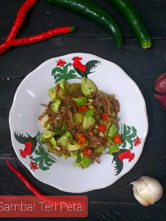 Foto resep 172. Sambal Teri Petai