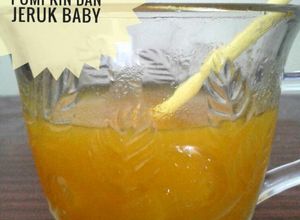 Foto resep Cemilan MPASI 6 bulan Pure Pumpkin dan jeruk baby