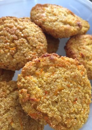 A picture of Quinoa Burgers.