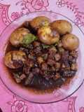 Semur telur dan tempe