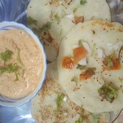 A picture of Sooji  Uttapam.