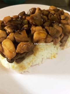 Foto resep Nasi tim ayam jamur gampang no gagal (bisa mpasi balita dan dewasa)