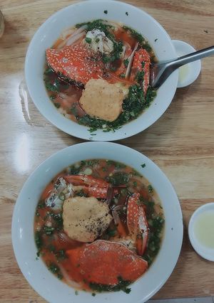 Hình của món Bánh Canh Ghẹ Miền Tây.