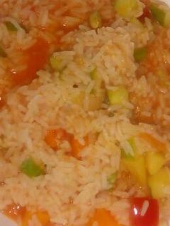 صورة لوصفة أرز بالخضار🍲