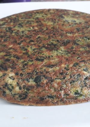 Una foto de Tortilla de espinacas