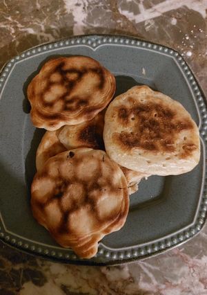 Una foto de Panquequitos de manzana sin tacc