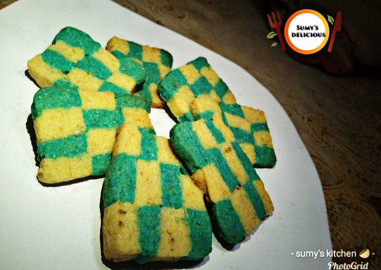 Checkerboard cookies