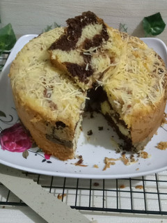 Foto resep Bolu tape coklat keju