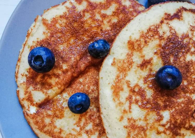 Ricetta Pancakes Fit Con Farina Di Avena Yogurt Greco E Cocco Di Michelle Cookpad