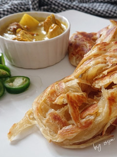 Foto resep Roti Canai + Kari