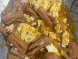 Sosis telur asam manis