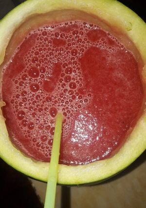 A picture of Watermelon juice.