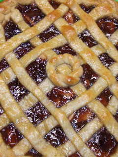 Una foto de Frola de manzana con mermelada casera de higo