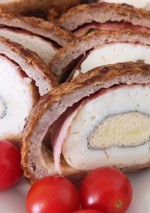 Stefánia vagdalt sonkával sajttal töltve az én konyhámból recept fotója