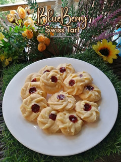 Gambar Blueberry Swiss Tart