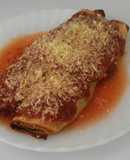 Canelones de espinaca y ricotta con salsa... la que te guste