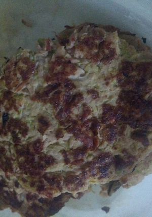 Una foto de Hamburguesas de atún y calabacín