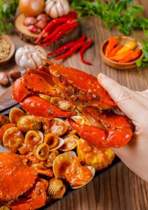 Foto resep Seafood Saus Padang