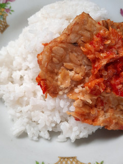 Foto resep 77. Tempe penyet sambal bawang putih