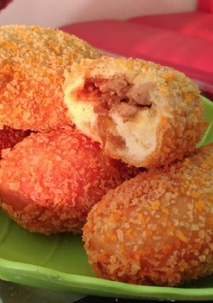 Foto resep Roti Goreng Isi Ayam