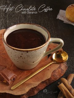 Foto resep Hot Chocolate Coffee with Cinnamon