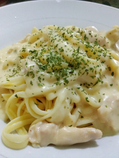 Foto resep Bechamel Alfredo Sauce Fettuccine Pasta