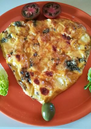 Foto principal de Corazón de tortilla a los 5 quesos