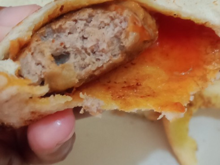 Yuk intip, Resep buat Beef patty &amp;amp; burger roti tawar yang nikmat