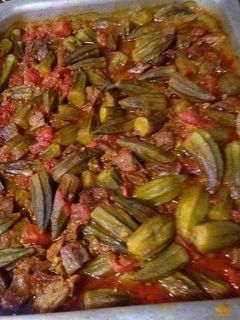 صورة لوصفة صينيه باميا