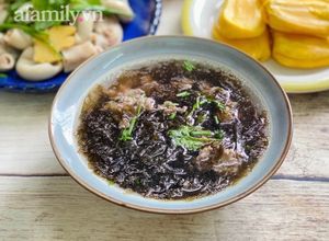Hình của món Canh Rong Biển Nấu Thịt Bằm.