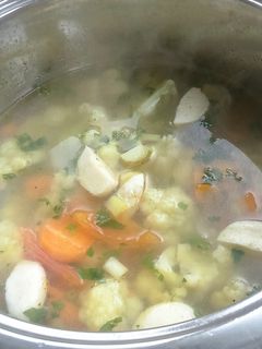 Foto resep Sup Sayur Bakso ayam