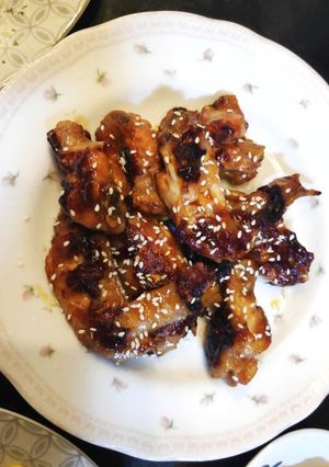 Foto resep Korean Honey Chicken Wings homemade