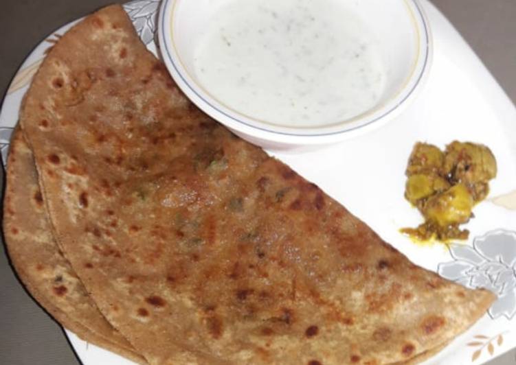 Recipe of Perfect Qeema Paratha.