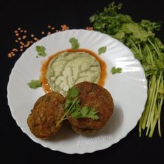 A picture of Vegetable cutlets.